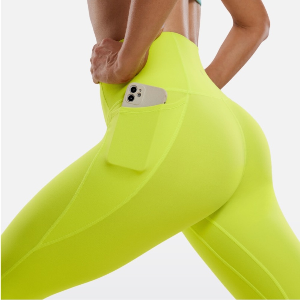 1ST Phorm Fight Leggings, Gently Used (Like New) Condition, Neon Green